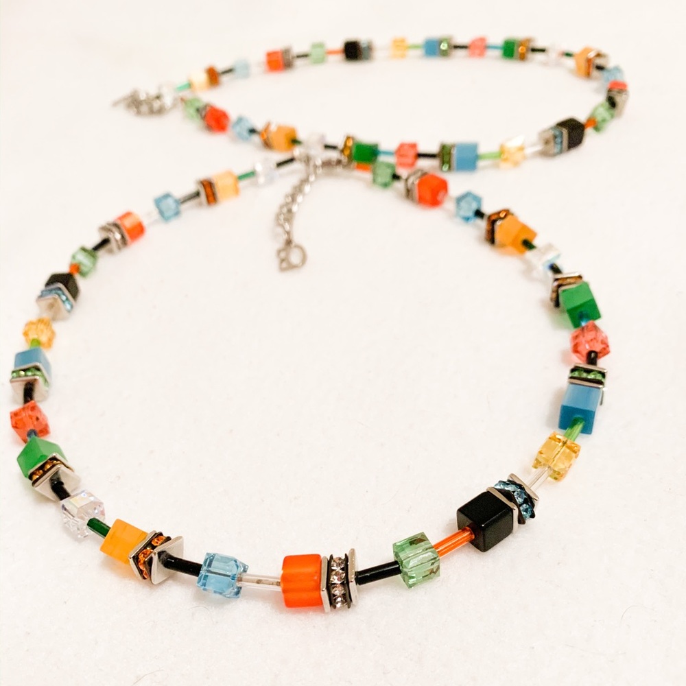Ceour de Lion GeoCube Necklace